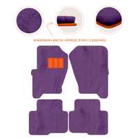 Premium Sheepskin Floor Mats for Land Rover Freelander (2007-2012)