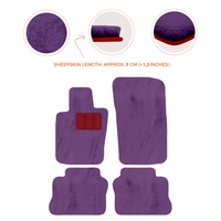 Luxurious Sheepskin Floor Mats for Porsche Panamera (2009-2016)