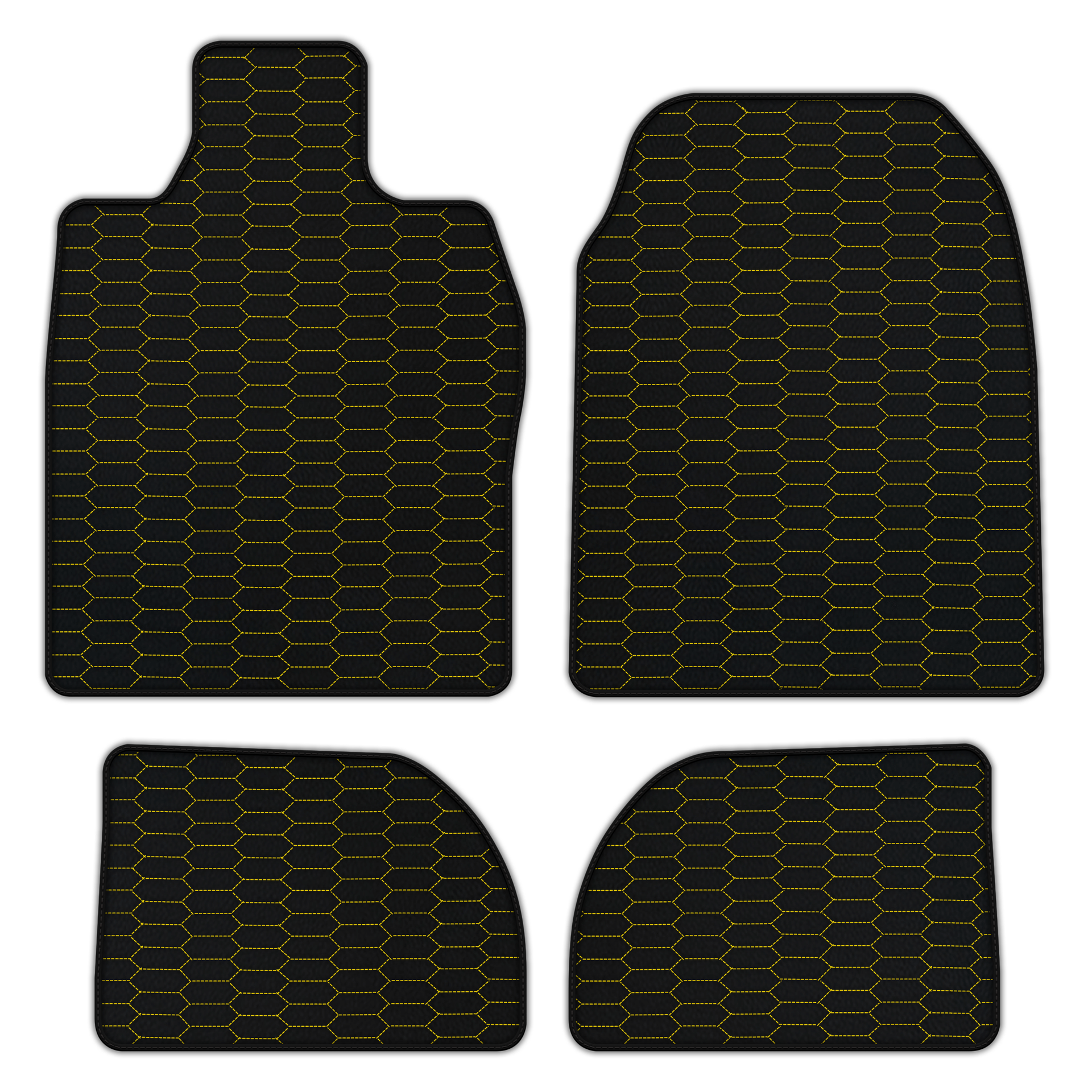 Customizable Premium Leather Floor Mats for Porsche 924 (1976-1988)