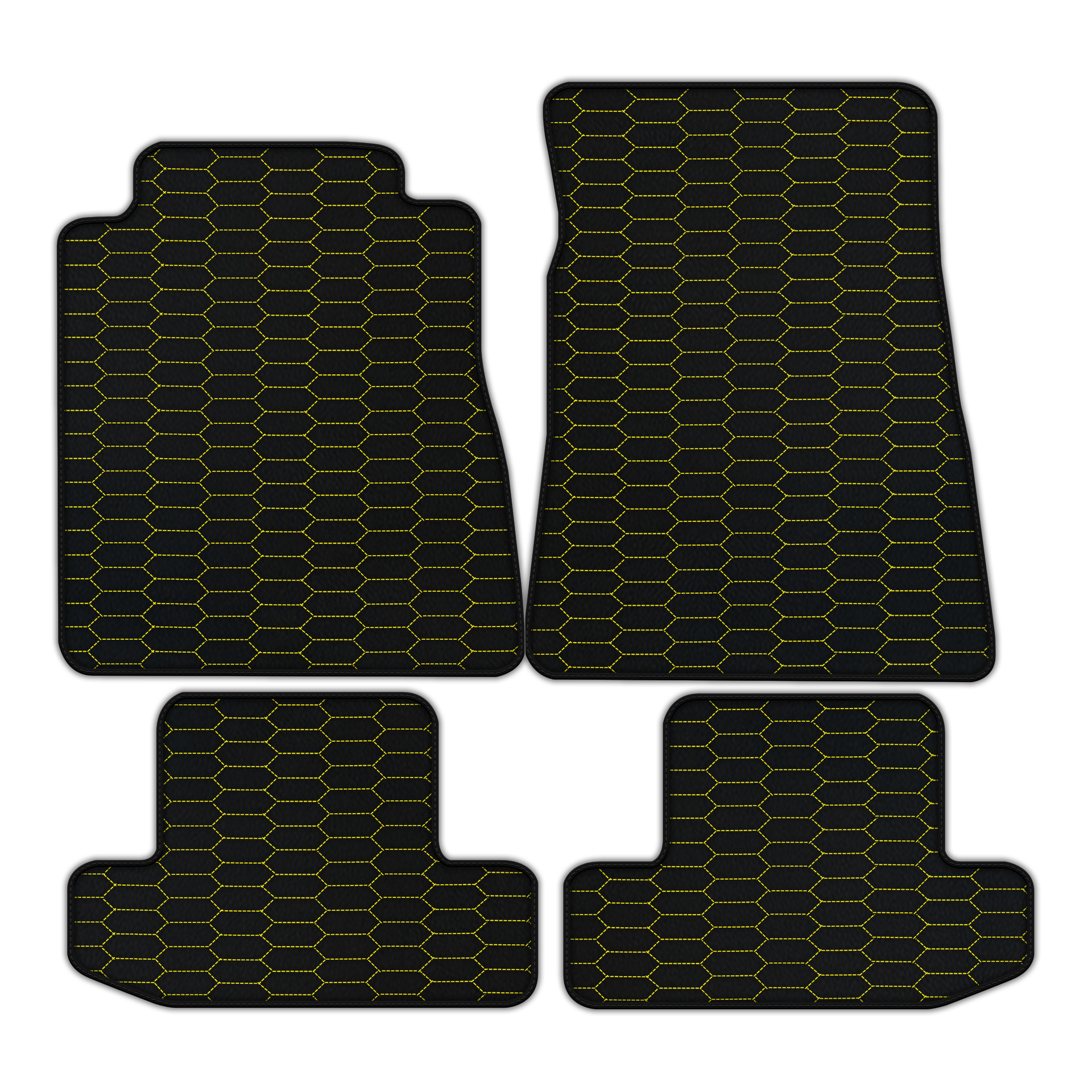 Customizable Leather Floor Mats for Ford Mustang GT500 | 2015-2021