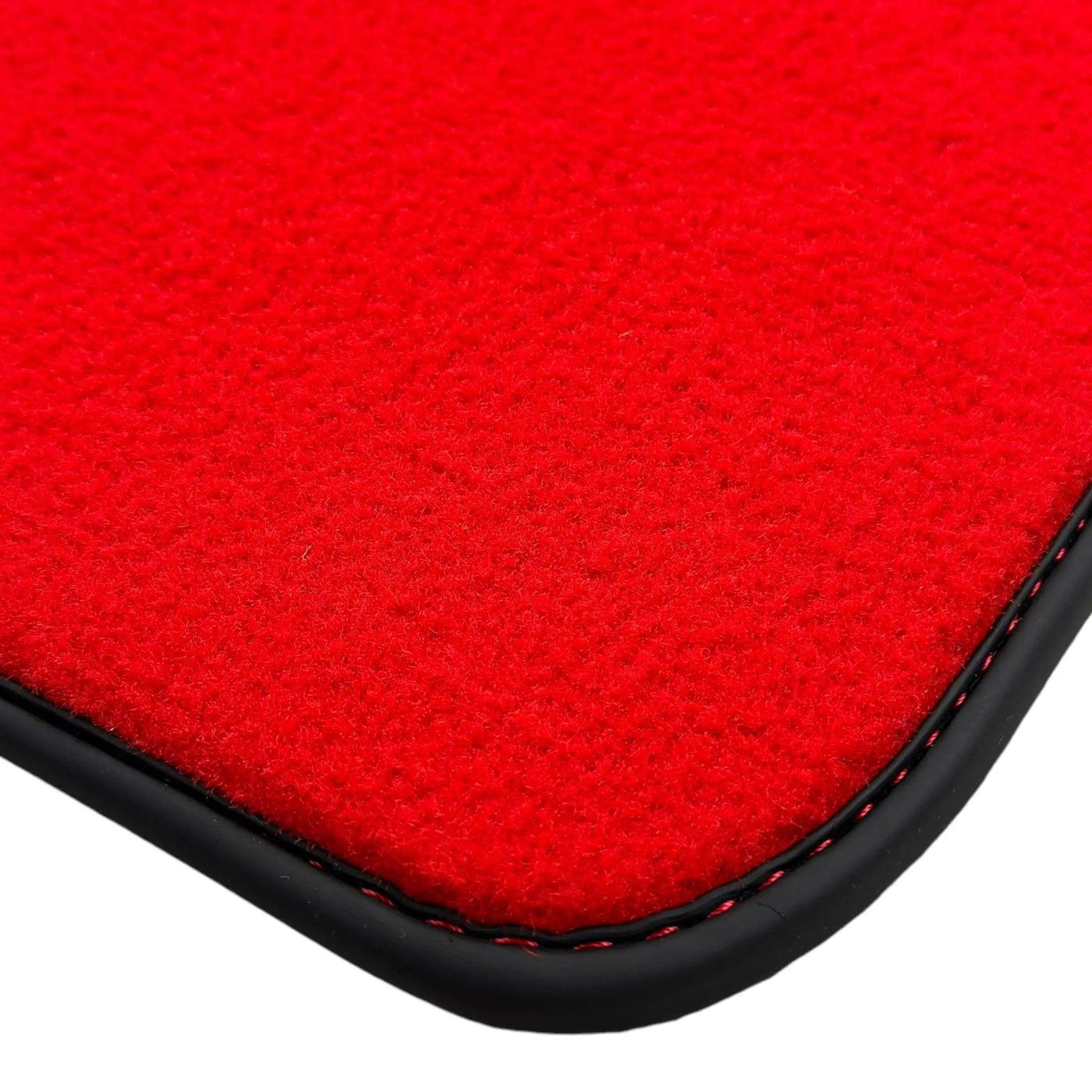 Red Floor Mats for Mini Cabrio R56 Convertible (2009-2016) - AutoWin
