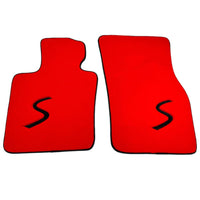 Red Floor Mats for Mini Clubman F54 (2019-2023) - AutoWin