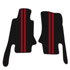 Custom Black Floor Mats for Chevrolet Corvette C4 (1984-1996)