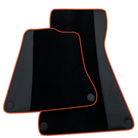 Black Floor Mats for McLaren 650S (2015-2018) with Leather