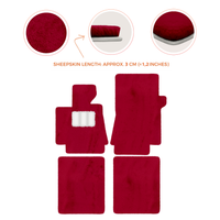 Luxurious Premium Sheepskin Floor Mats for Bentley Arnage (1998-2009)