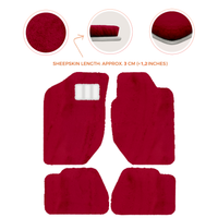 Luxury Sheepskin Floor Mats for Land Rover Discovery Sport (2015-2019)