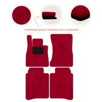 Luxury Sheepskin Floor Mats for Mercedes-Benz S-Class X222 | 2015-2021