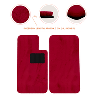 Premium Sheepskin Floor Mats for Aston Martin V8 Virage (1989-1995) Coupe