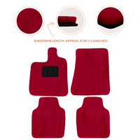 Premium Luxury Sheepskin Floor Mats for Ferrari Roma (2021-2024)