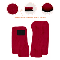 Luxury Sheepskin Floor Mats for Aston Martin V8 Coupe Special Volante (96-03)
