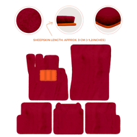 Premium Sheepskin Floor Mats for Ferrari 296 GTS (2022-2025)