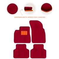 Premium Luxury Sheepskin Floor Mats for Bentley Bentayga 2015-2023