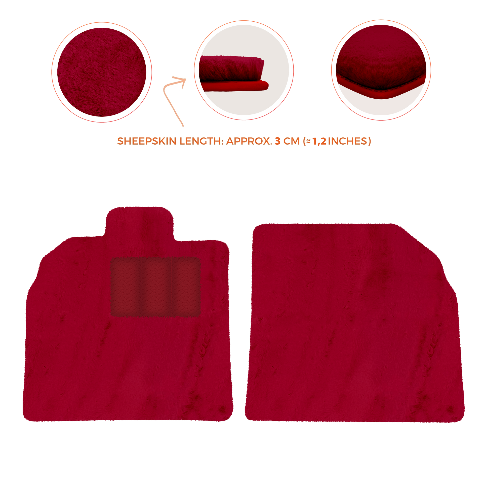 Black Floor Mats for Lamborghini Aventador SV with Alcantara Leather - AutoWin.EU