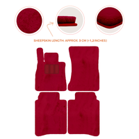 Luxury Sheepskin Floor Mats for Mercedes-Benz S-Class X222 | 2015-2021