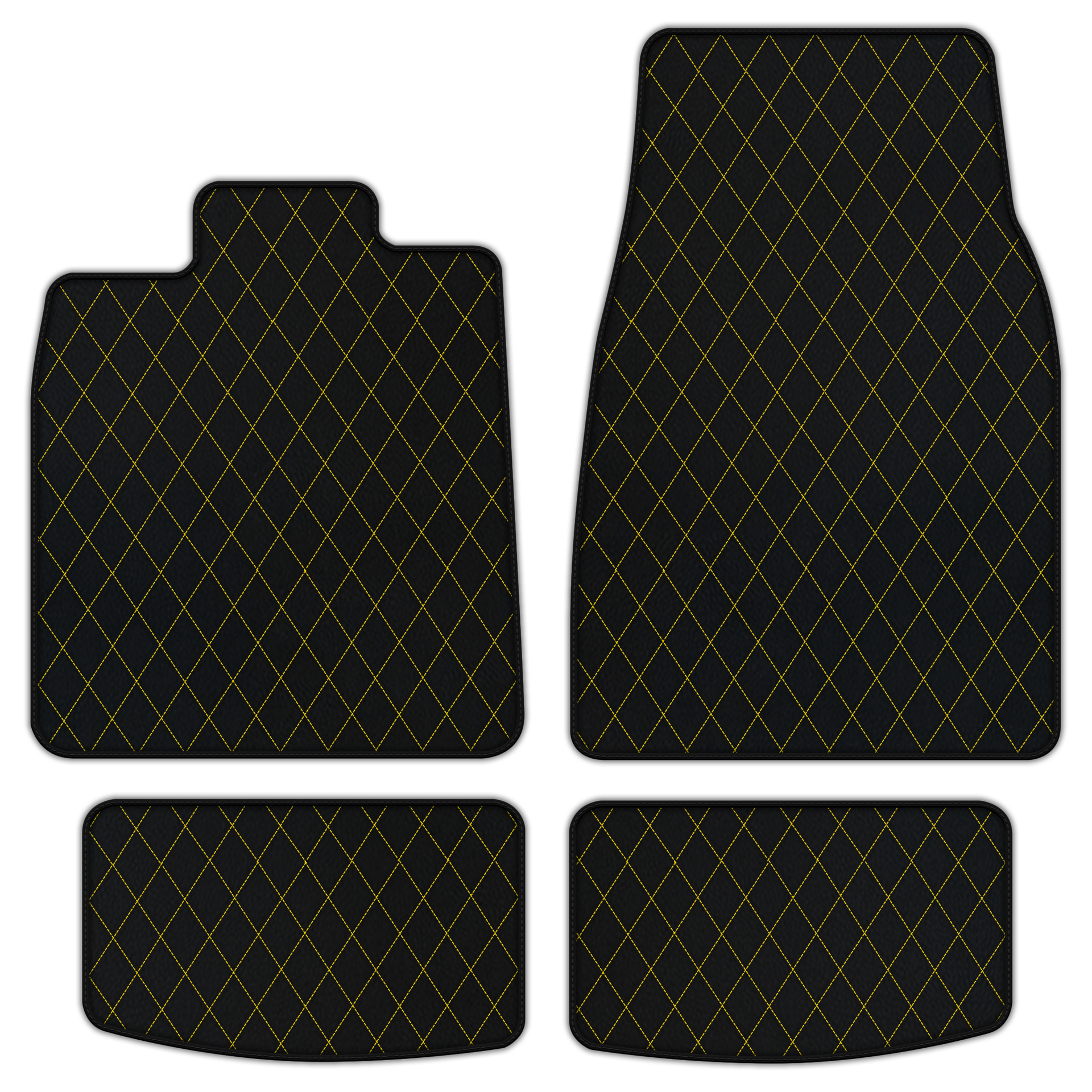 Custom Leather Floor Mats for All Porsche Taycan Models (2019-2023)