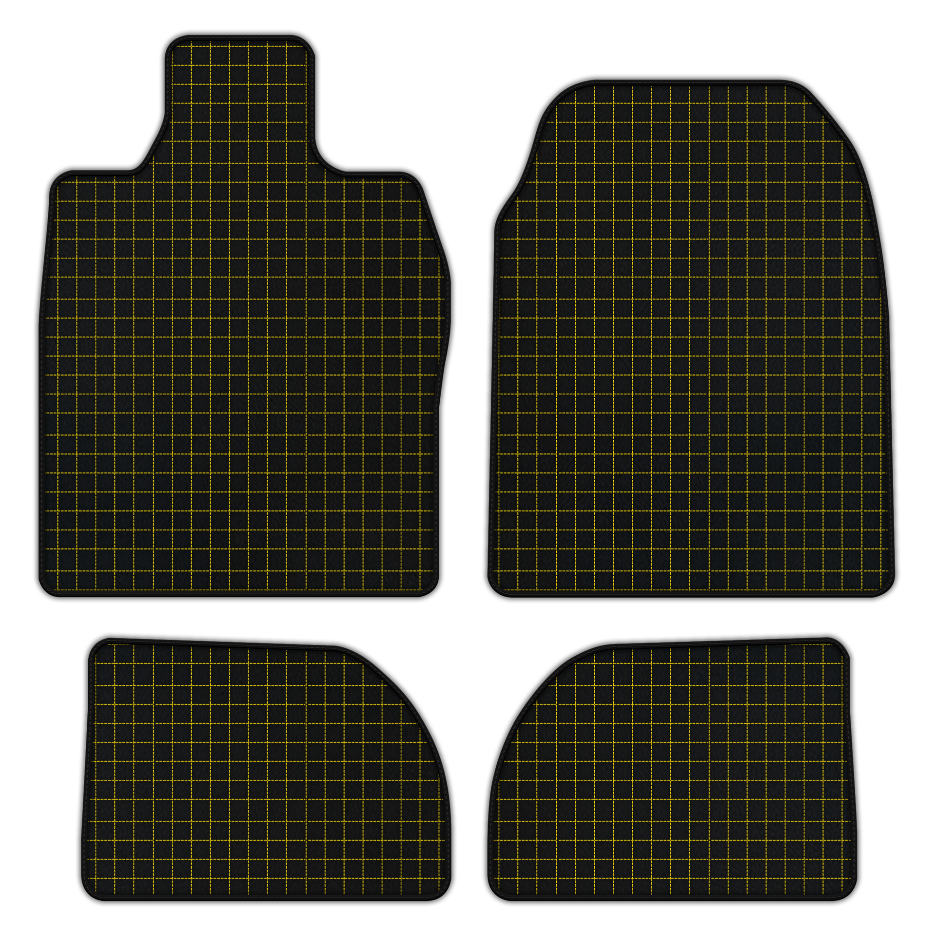 Custom Luxury Leather Floor Mats for Porsche 924 (1976-1988)