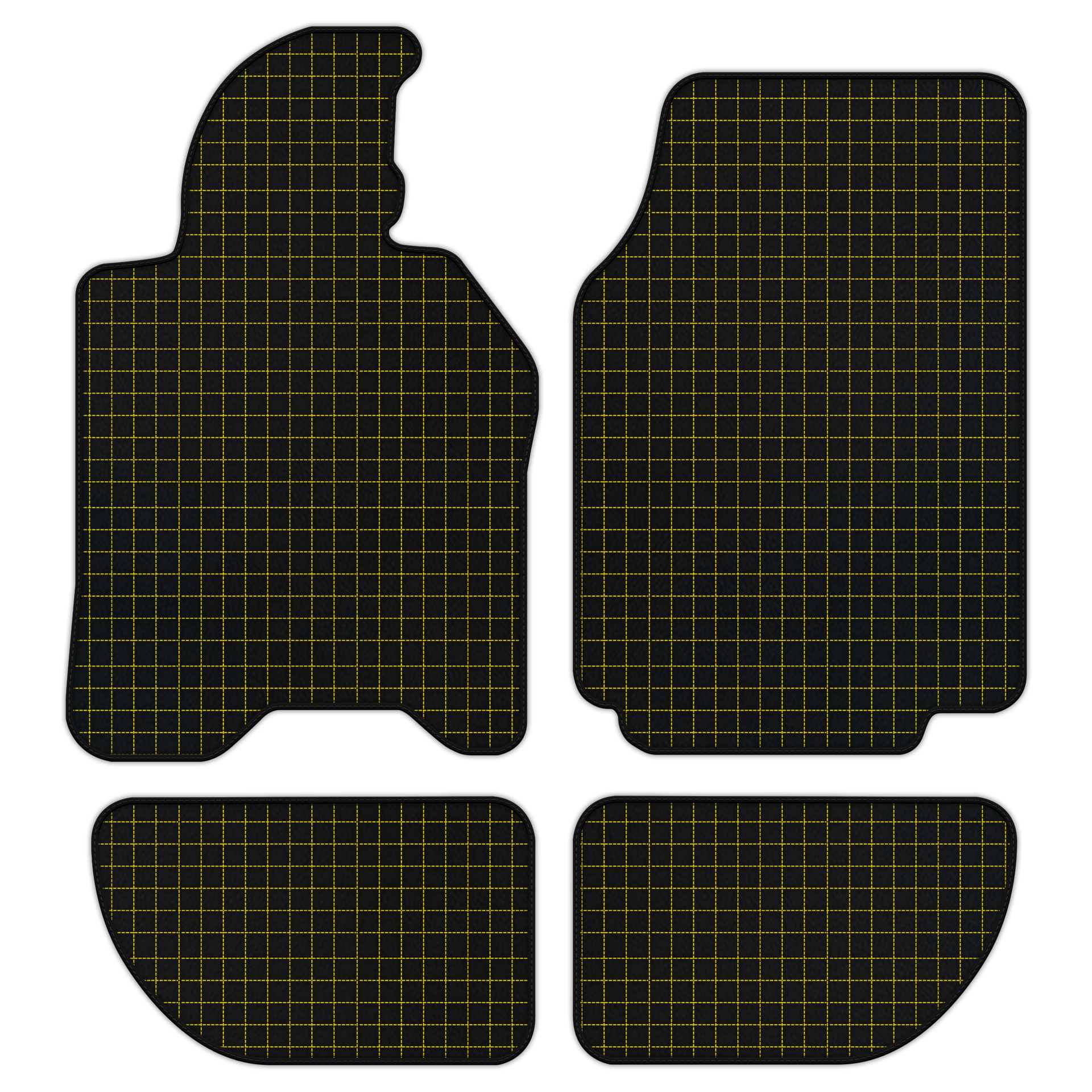 Customizable Luxury Leather Floor Mats for Porsche 944 (1981-1991)