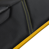 Black Leather Line Floor Mats for Lamborghini Temerario (2025-2026)