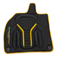 Black Leather Line Floor Mats for Lamborghini Temerario (2025-2026)