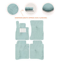 Luxury Sheepskin Floor Mats for Mercedes-Benz S-Class X222 | 2015-2021