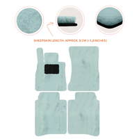 Luxury Sheepskin Floor Mats for Mercedes-Benz S-Class X222 | 2015-2021
