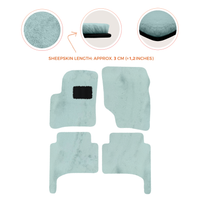 Premium Quality Sheepskin Floor Mats for Porsche 550 (1953-1956)