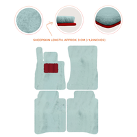 Luxury Sheepskin Floor Mats for Mercedes-Benz S-Class X222 | 2015-2021