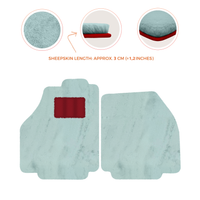 Premium Sheepskin Floor Mats for Ferrari 488 Spider (2016-2022)