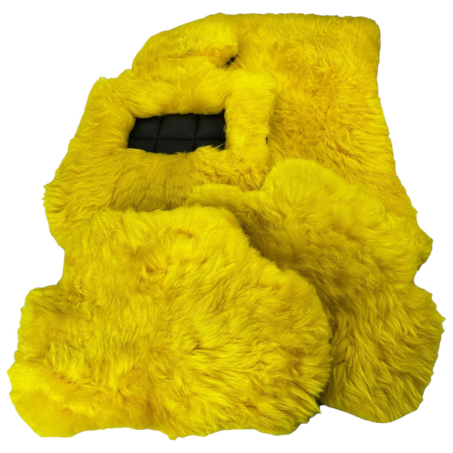 Various Colors of Sheepskin Floor Mats Tailored for the Aston Martin DB9 Volante (2004-2016) Convertible - AutoWin