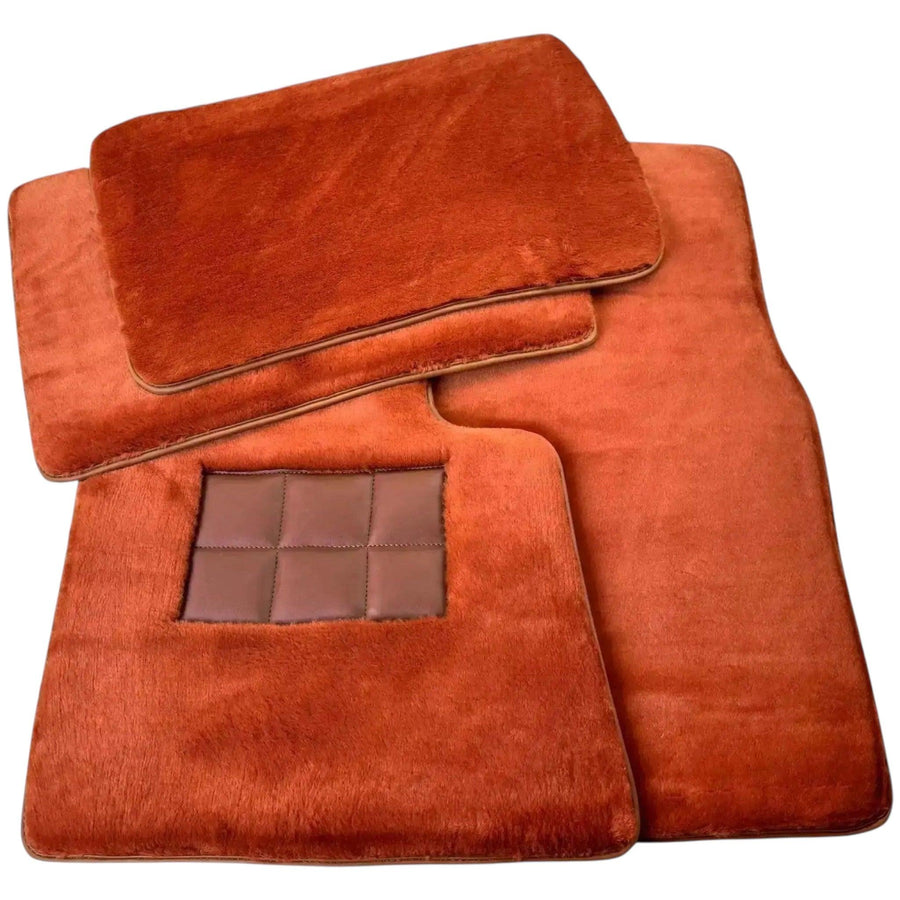 Various Colors of Sheepskin Floor Mats Tailored for the Aston Martin DB9 Volante (2004-2016) Convertible - AutoWin