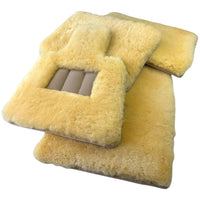 Various Colors of Sheepskin Floor Mats Tailored for the Aston Martin DB9 Volante (2004-2016) Convertible - AutoWin