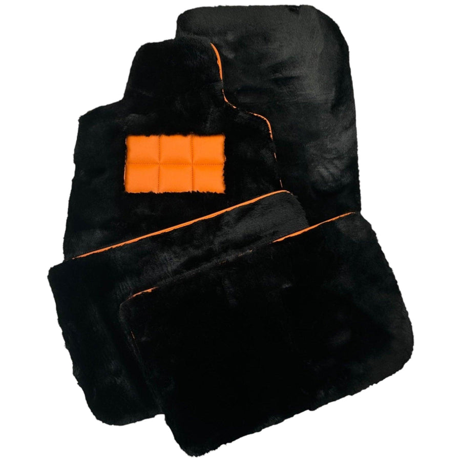Various Colors of Sheepskin Floor Mats Tailored for the Aston Martin DB9 Volante (2004-2016) Convertible - AutoWin