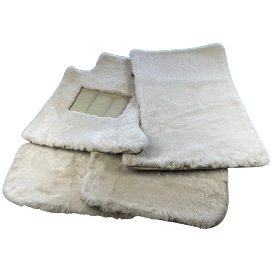 Various Colors of Sheepskin Floor Mats Tailored for the Aston Martin Vanquish (2012–2018) - AutoWin