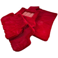 Various Colors of Sheepskin Floor Mats Tailored for the Chrysler PT Cruiser (2004-2006) Convertible - AutoWin