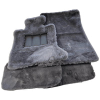 Various Colors of Sheepskin Floor Mats Tailored for the Lexus LX 470 (1998-2006) - AutoWin