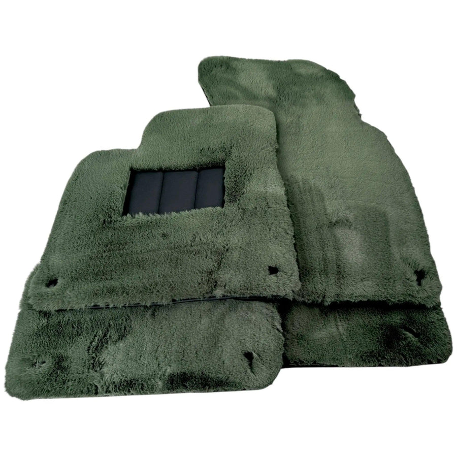 Various Colors of Sheepskin Floor Mats Tailored for the Lexus RZ (2023-2024) - AutoWin