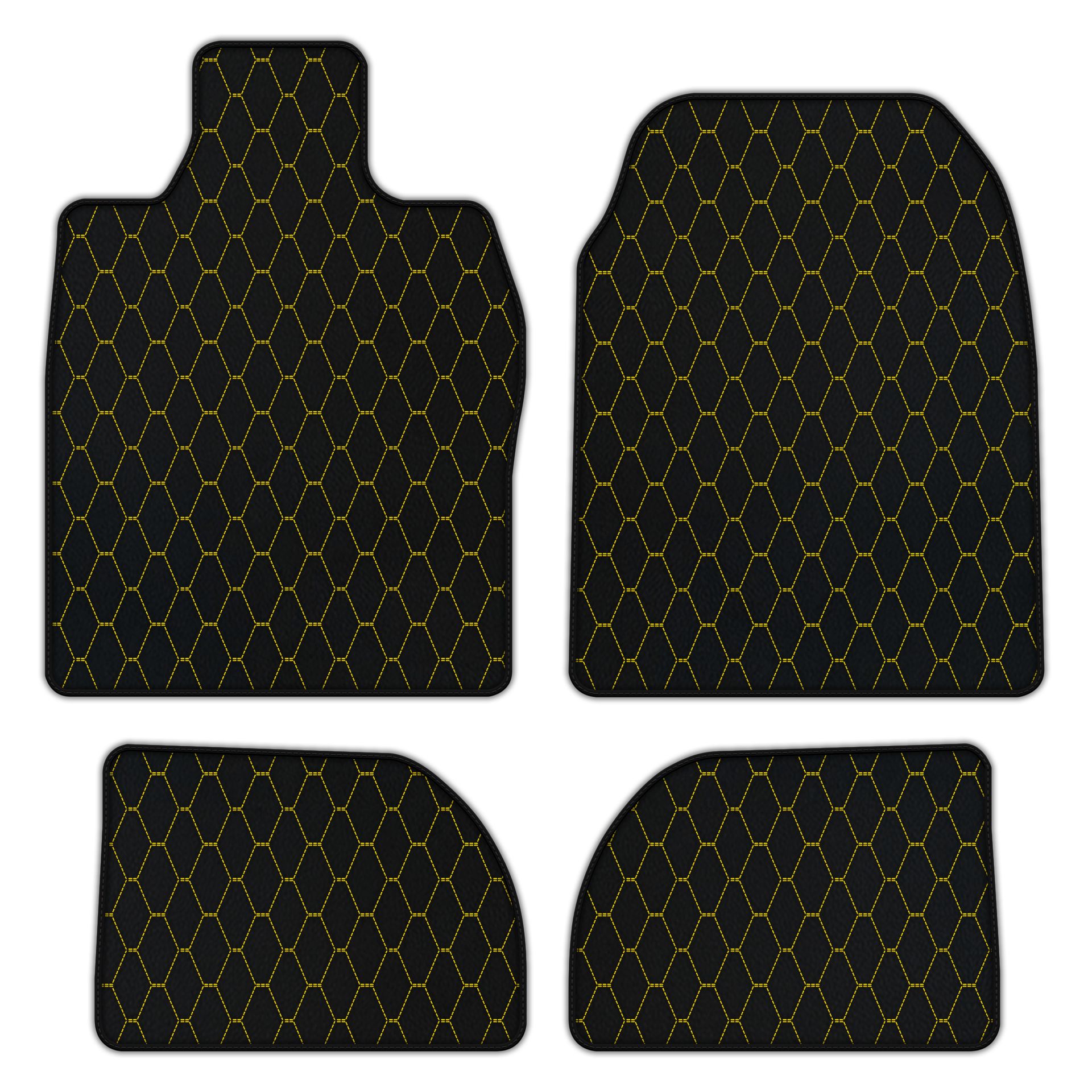 Customizable Luxury Leather Floor Mats for Porsche 924 (1976-1988)