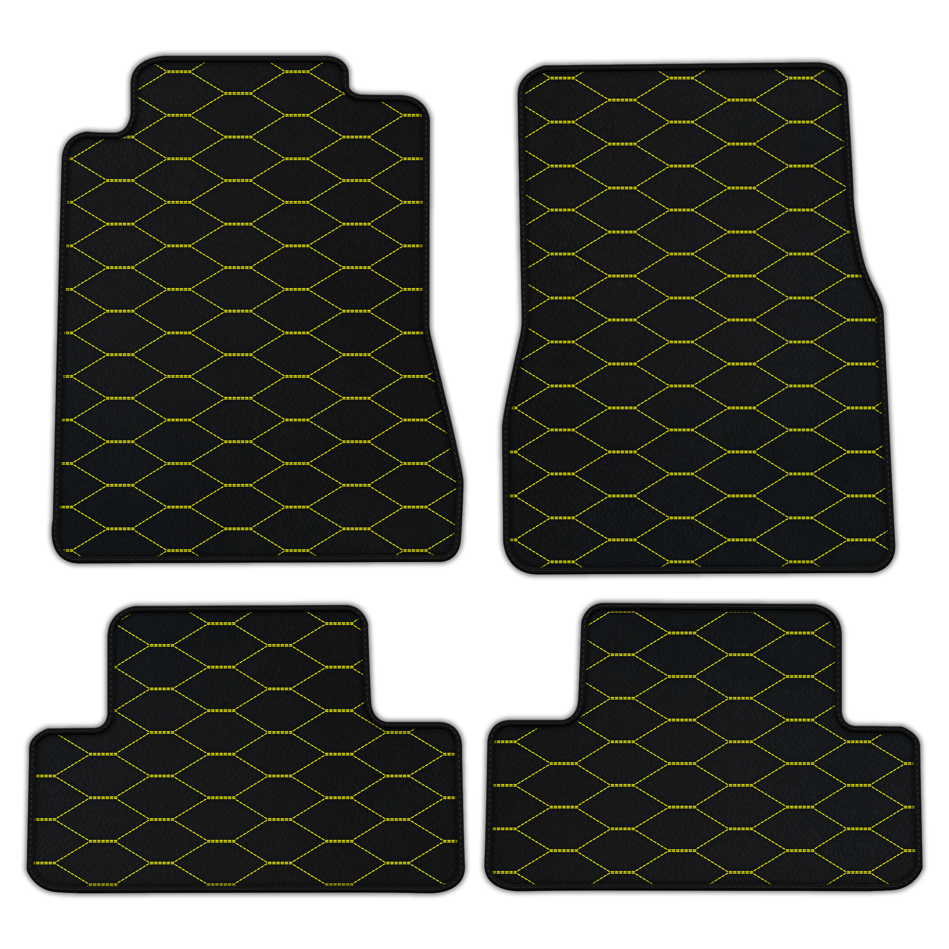 Customizable Leather Floor Mats for Ford Mustang V (2011-2014)