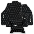 Premium Black Leather Floor Mats for Ferrari 456 (1992-2003)