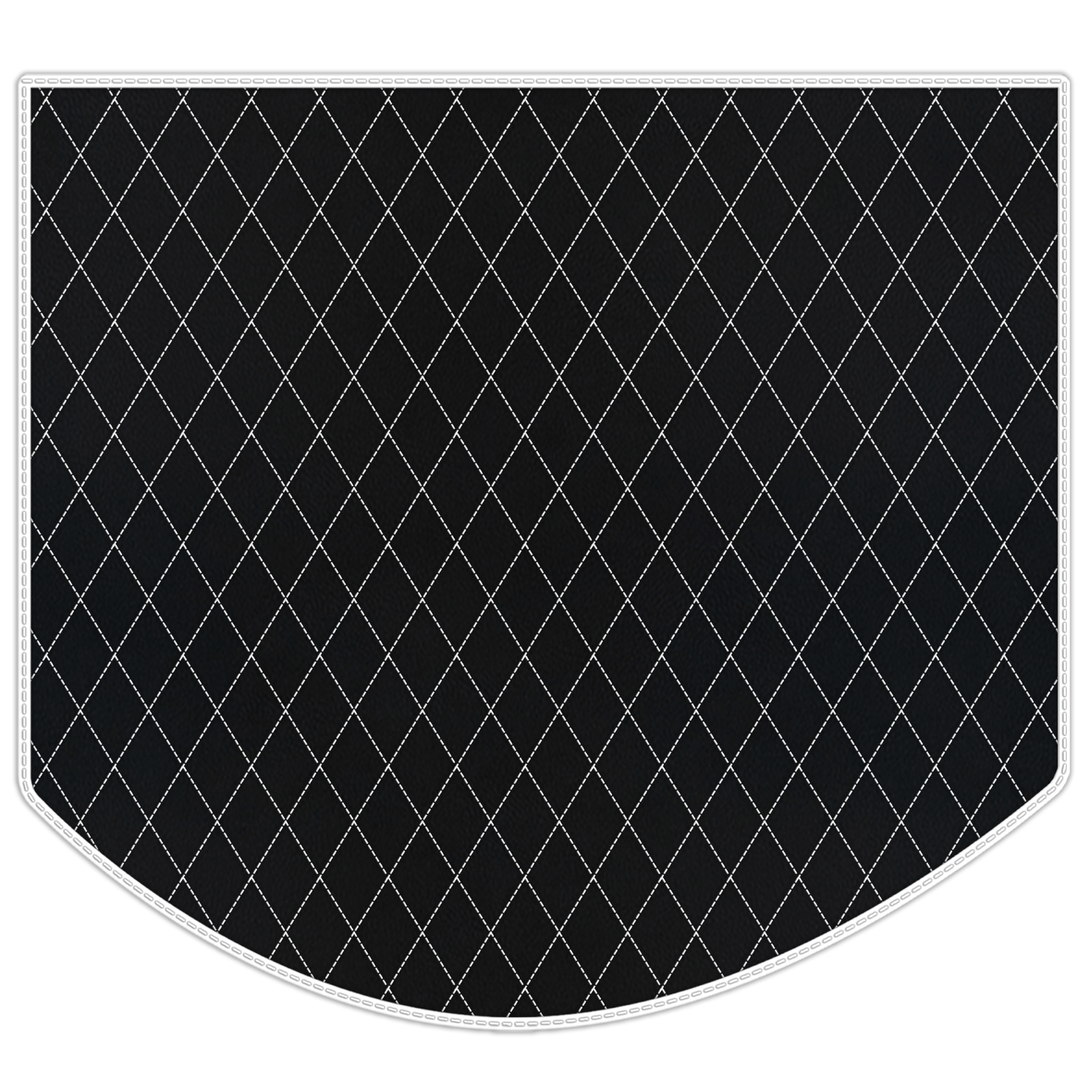 Premium Black Leather Floor Mats for Ferrari Mondial (1983-1993)
