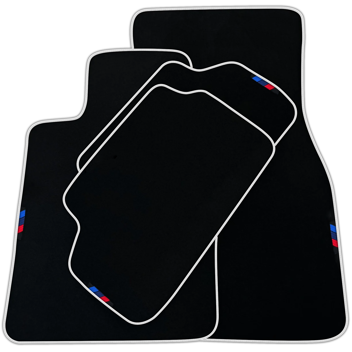 Black Mats For BMW Gran Tourer F46 (2015-2022) 5 Seats | Blue Trim | Various Trim Colors