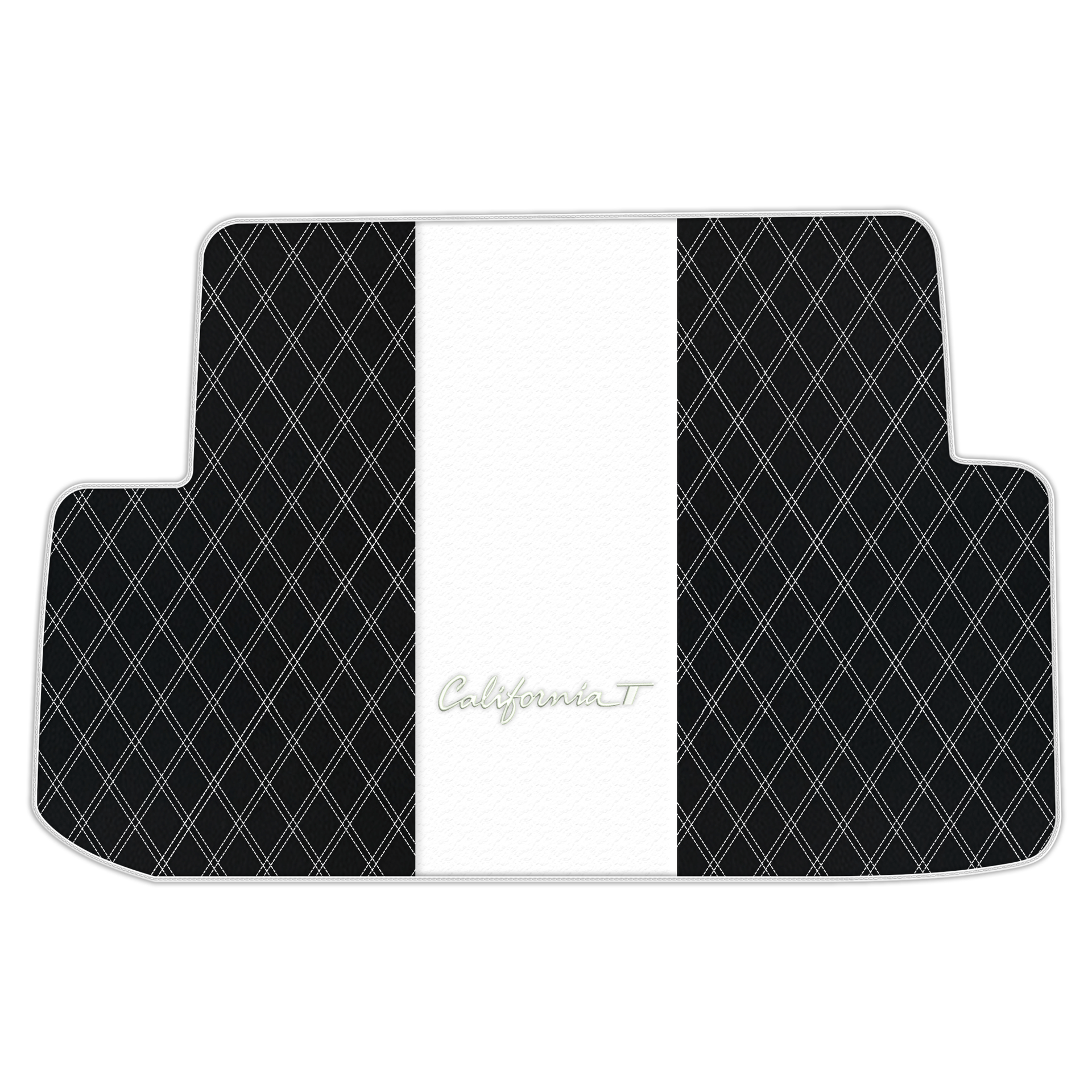 Schwarze Fußmatten für Ferrari California T 2015–2018 - AutoWin