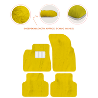 Premium Luxury Sheepskin Floor Mats for Bentley Bentayga 2015-2023