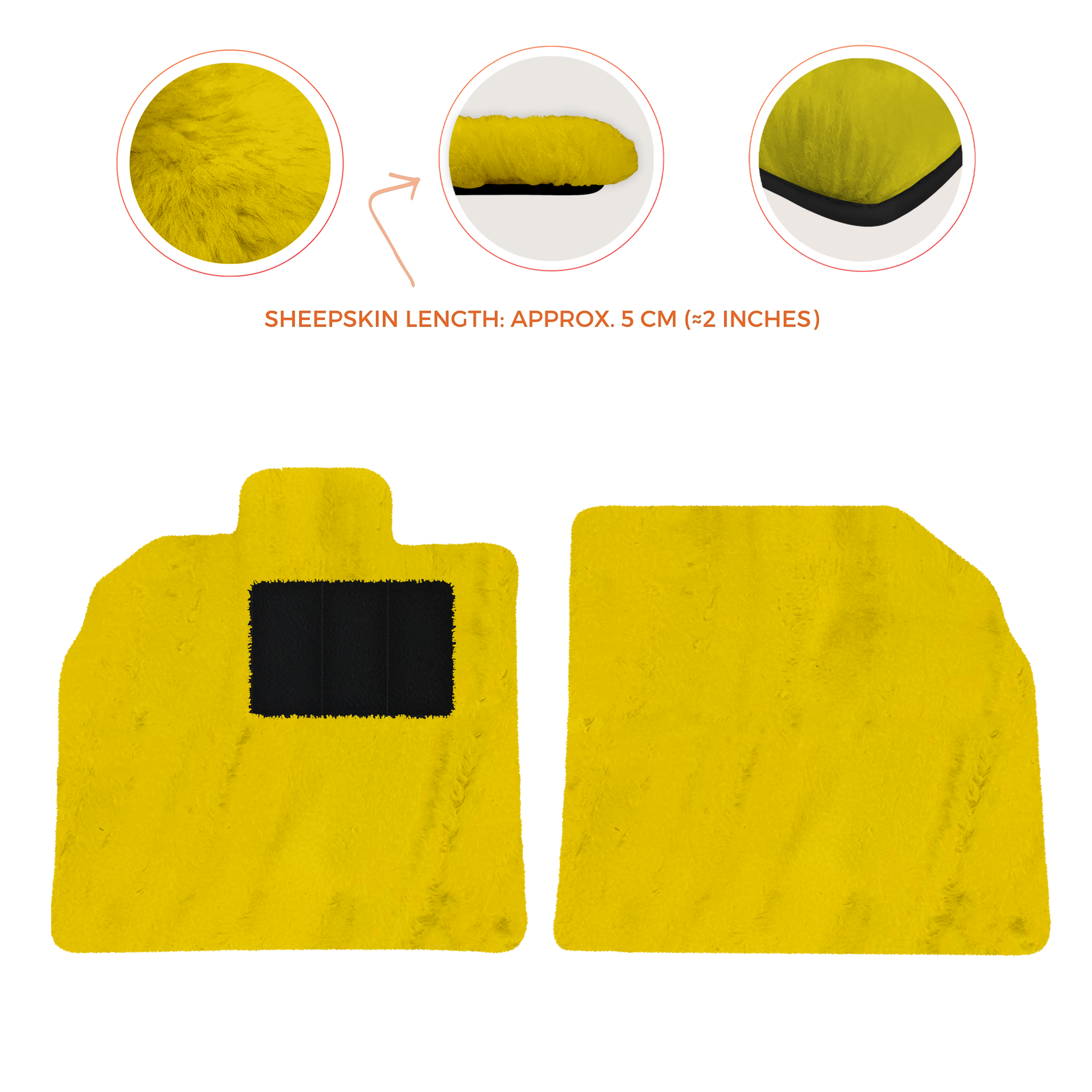 Black Floor Mats for Lamborghini Aventador SV with Alcantara Leather - AutoWin.EU