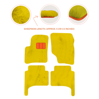 Premium Quality Sheepskin Floor Mats for Porsche 550 (1953-1956)