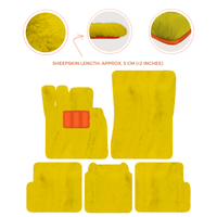 Premium Sheepskin Floor Mats for Ferrari 296 GTS (2022-2025)