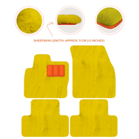 Premium Sheepskin Floor Mats for Range Rover Vehicles (2012-2022)