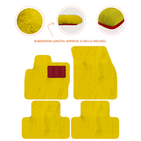 Premium Sheepskin Floor Mats for Range Rover Vehicles (2012-2022)