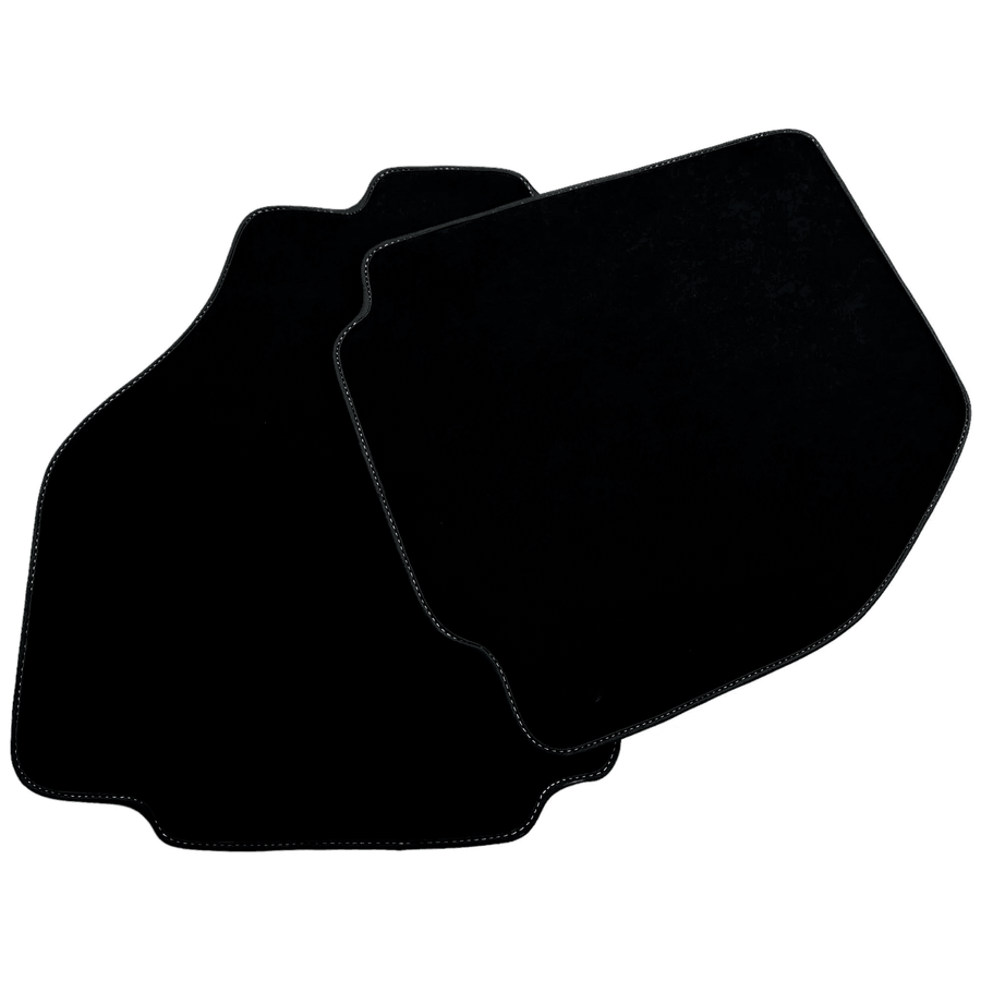 Alcantara Black Floor Mats For Ferrari 488 Pista Spider (2019-2021)