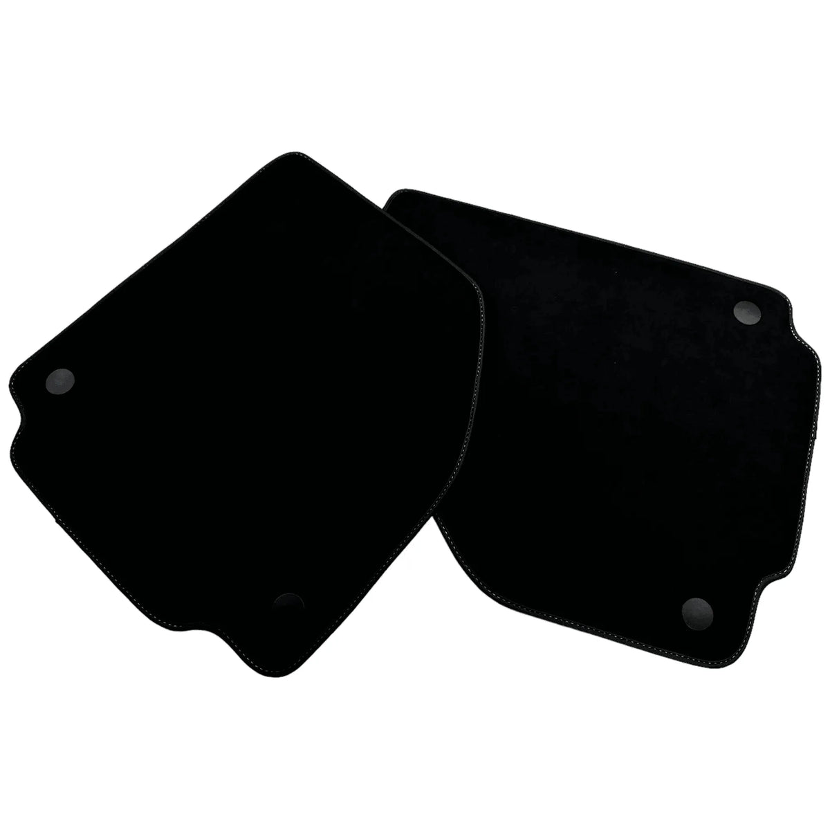 Alcantara Black Floor Mats For Ferrari 488 GTB (2016-2022)
